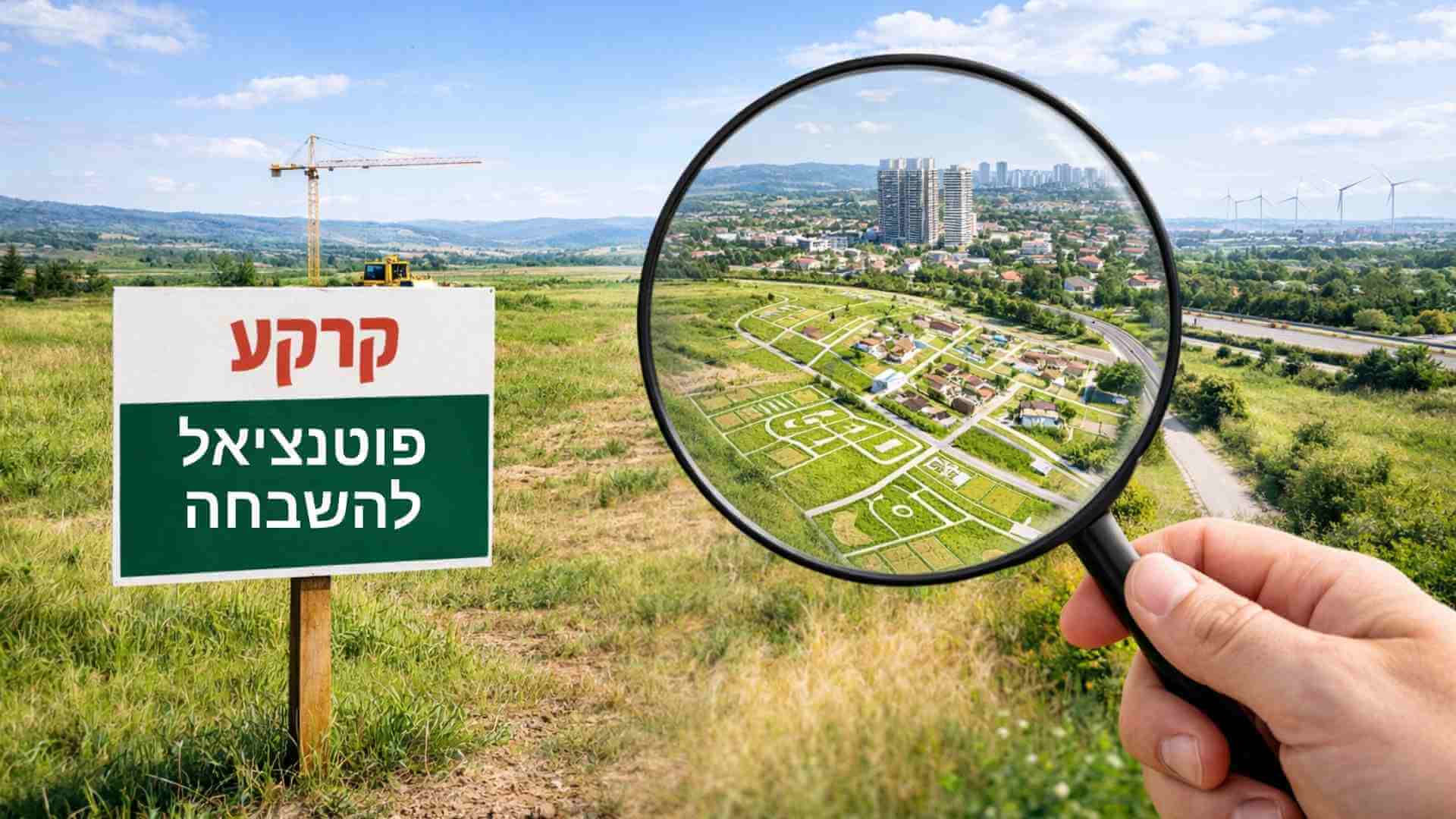 קרקע עם פוטנציאל אמיתי להשבחה